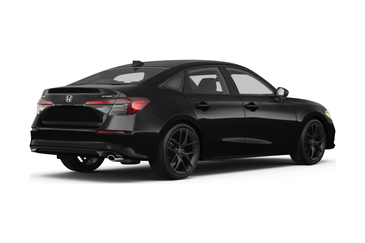 Honda Civic - Back view Honda Civic - Back view